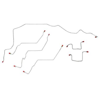 Front Brake Line Kit For 06-09 Ram 2500/3500 Ram 1500 Mega Cab Non-Hydraboost Steel Fine Lines