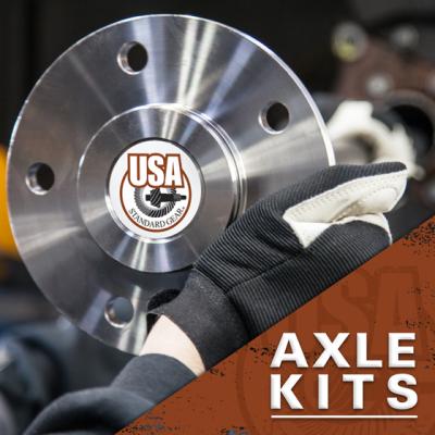 Rear Axle Kit Fits GM 7.5 Inch Diff 28 Spline W/Abs 29-1/8 Inch Long USA Standard