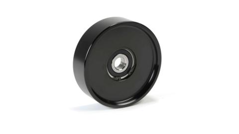2003-2018 Upper Fan Idler for use with Electric Water Pumps Black Finish Contract Cut Fleece Performance