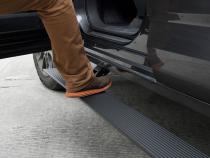 RealTruck VoltStep Electric Running Board Kit Textured Black 2019-2026 Silverado/Sierra 1500/2500 HD Go Rhino