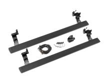 RealTruck VoltStep Electric Running Board Kit Textured Black 2019-2026 Silverado/Sierra 1500/2500 HD Go Rhino