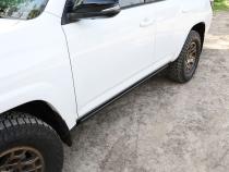 RealTruck VoltStep Electric Running Board Kit Textured Black 2014-2024 Toyota 4Runner Go Rhino