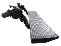 RealTruck VoltStep Electric Running Board Kit Textured Black 2022-2026 Toyota Tundra 4 Door CrewMax Cab Go Rhino