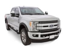 Black OE Style Smooth Finish 4-Piece Fender Flare Set For 2015-2017 Ford F150 (Excludes Models W/Tech Package) Bushwacker