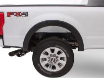 Black OE Style Smooth Finish 4-Piece Fender Flare Set For 1992-1996 Ford Bronco, F150, F250 1992-1997 F350 Super Duty W/96 Inch Bed Bushwacker