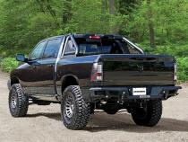 BR20 Rear Bumper Replacement Textured Black 2013-2024 Ram 1500 Go Rhino