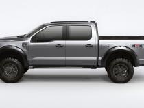 Black Forge Pocket/Rivet Textured Finish 4-Pc Fender Flare Set For 19-22 Ford Ranger 6 Foot Bed Bushwacker