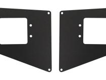 BR20 Light Plates Textured Black 2010-2010 Dodge Ram 2500/3500 2011-2022 Ford F-250/F-350 Go Rhino