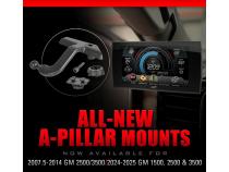 A-Pillar Display Mount 2024-2025 Silverado/Sierra 2500/3500 and 2022.5-2025 GM 1500 Refresh Edge Products