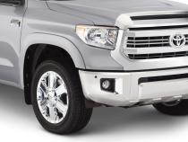 Oe Style Color Matched Silver Sky Metallic 4-Piece Fender Flare Set For 2019-2021 Toyota Tundra, Must Remove Mudflaps Bushwacker