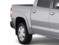Oe Style Color Matched Silver Sky Metallic 4-Piece Fender Flare Set For 2019-2021 Toyota Tundra, Must Remove Mudflaps Bushwacker