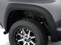 Black Extendafender Style Smooth Finish 4-Piece Fender Flare Set For 1993-1998 Toyota T100 Bushwacker