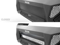 Element Front Bumper W/Power Actuated LightBar Mount Texured Black 2019-2022 Silverado/Sierra 1500 Go Rhino