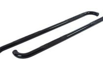 4000 Series SideSteps With Mounting Bracket Kit Powder Coat Black 2014-2018 Silverado/Sierra 1500/2500 HD Go Rhino
