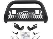 RC2 LR Bull Bar with Mounting Brackets &amp;amp; Two 3 Inch Light Openings Textured Black 2006-2008 Dodge Ram 1500/2500/3500 Go Rhino