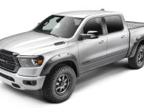 Black Forge Pocket/Rivet Textured Finish 4-Pc Fender Flare Set For 19-22 Ram 1500 Will Not Fit Rebel And Trx Models Bushwacker
