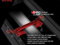 SRM500 Side &amp;amp; Rear Rail Kit for 55 Inch Long Rack Textured Black Go Rhino