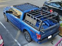 XRS Overland Xtreme Rack Full Size Trucks Textured Black 2014-2026 Toyota Tundra 2015-2026 Ford F-150 2019-2026 Silverado/Sierra 1500 Go Rhino
