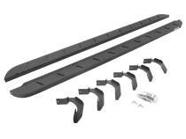 RB10 Slim Line Running Boards With Mounting Brackets Protective Bedliner Coating 2004-2014 Ford F-150 Go Rhino