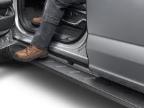 RB10 Running Boards With Mounting Brackets Textured Black 2015-2026 Ford F-150/ F-250/F-350 Go Rhino