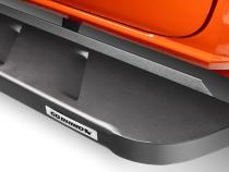 RB10 Running Boards With Mounting Brackets Textured Black 2005-2026 Nissan Frontier Go Rhino
