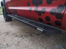 RB10 Running Boards With Mounting Brackets Protective Bedliner Coating 2007-2021 Toyota Tundra Go Rhino