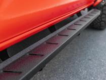 RB10 Slim Line Running Boards W/Brackets Bedliner coating 2025-2026 Toyota 4Runner Go Rhino