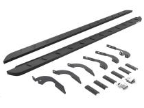 RB10 Slim Line Running Boards W/Brackets Textured Black 2024-2026 Toyota Tacoma Go Rhino