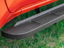 RB10 Slim Line Running Boards W/Brackets Bedliner coating 2024-2026 Toyota Tacoma Go Rhino