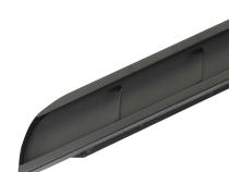RB10 Slim Line Running Boards With Mounting Brackets Cruved Textured Black 2022-2026 Toyota Tundra Extended Cab Go Rhino