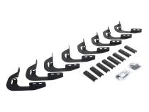 RB10 Running Boards Complete Kit Texture Black: RB10 Running board + Brackets Protective Bedliner coating 2023-2026 Toyota Sequoia Go Rhino