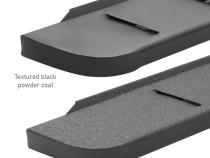 RB10 Running Boards With Mounting Brackets Textured Black 2018-2026 Jeep Wrangler Go Rhino