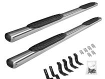 4 Inch OE Xtreme SideSteps With Mounting Bracket Kit Polished Stainless Steel 2011-2019 Ford Explorer Go Rhino