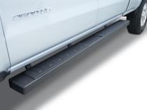 6 Inch OE Xtreme II SideSteps With Mounting Bracket Kit Textured Black 2007-2021 Toyota Tundra Go Rhino