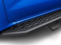 RB20 Running Boards With Mounting Brackets &amp;amp; 2 Pairs of Drop Steps Kit Textured Black 2019-2026 Ford Ranger Go Rhino