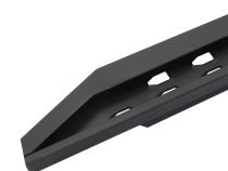RB10 Slim Line Running Boards With Mounting Brackets Angled Textured Black 2014-2024 Toyota 4Runner Go Rhino
