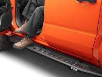 RB20 SlimLine Running Boards W/Brackets Kit Textured Black 2025-2026 Toyota 4Runner Go Rhino