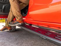 RB20 Slim Line Running Boards with Mounting Bracket Kit Protective Bedliner coating 2025-2026 Toyota 4Runner Go Rhino