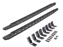 RB30 Slim Line Running Boards with Mounting Bracket Kit Protective Bedliner Coating 2019-2026 Silverado/Sierra 1500/2500 HD Go Rhino