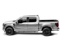 RB30 Slim Line Running Boards with Mounting Bracket Kit Textured Black 2015-2025 Ford F-150/ F-250/F-350 Go Rhino