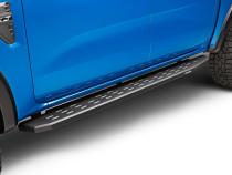 RB30 Running Boards with Mounting Bracket Kit Textured Black 2019-2026 Ford Ranger Go Rhino