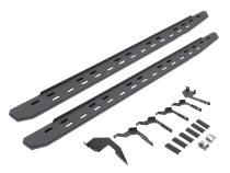 RB30 Slim Line Running Boards with Mounting Bracket Kit Protective Bedliner Coating 2019-2026 Ford Ranger Go Rhino