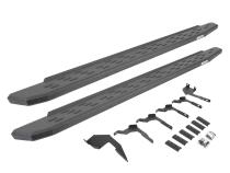 RB30 Running Boards with Mounting Bracket Kit Protective Bedliner Coating 2019-2026 Ford Ranger Go Rhino