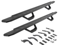 RB30 Running Boards W/Brackets, 2 Pairs DropSteps Kit Bedliner 2024-2025 Toyota Tacoma Go Rhino