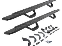 RB30 Running Boards with Mounting Bracket Kit Textured Black 2023-2026 Toyota Sequoia Go Rhino