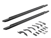 RB30 Running Boards with Mounting Bracket Kit Textured Black For 2024-2026 Lexus GX550 2024-2026 Toyota Land Cruiser Go Rhino