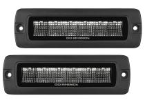 Go Rhino Blackout Series Lights Sixline Spot Lights Flush Mount Blk Go Rhino