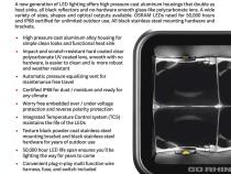 Go Rhino Blackout Series Lights Pair of 4x3 Cube LED Sideline Flood Light Kit Black Go Rhino