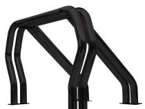 Double Bar/Double Kicker (Between Wheel Wells) Black Powdercoat 1979-1995 Toyota Pickup 1981-1995 Isuzu Pickup 1983-2011 Ford Ranger Go Rhino