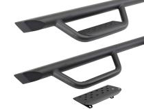 Domintator Extreme D2 Side Steps With Mounting Brackets Textured Black 2015-2022 Colorado/Canyon Go Rhino